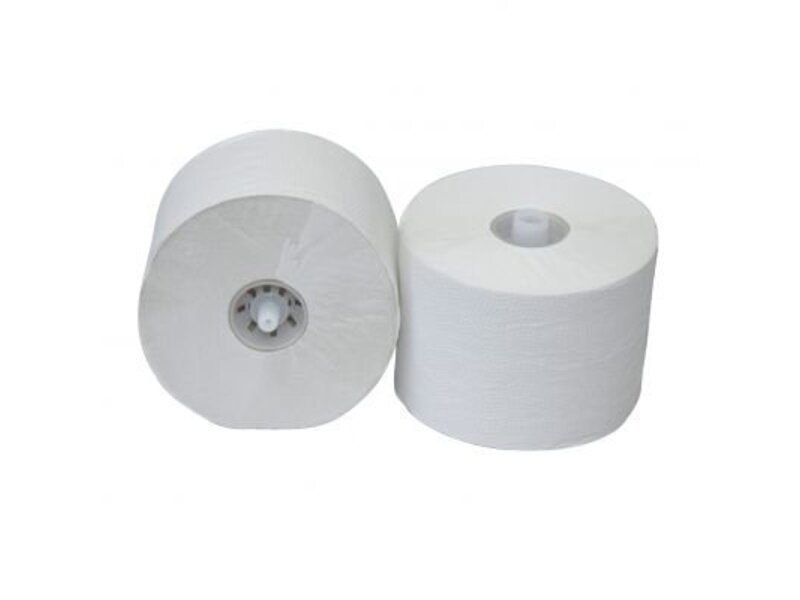 Eigen merk Toiletpapier Doprol, 36x 150M, 1-laags, luxe crêpe wit