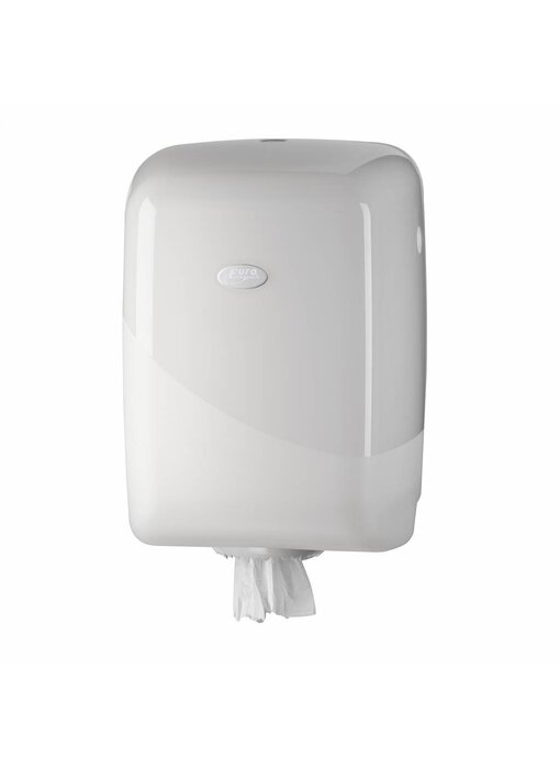 Eigen merk Dispenser Poetsrollen midi, wit