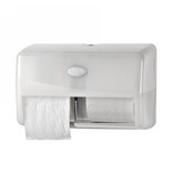 Eigen merk Dispenser Toiletrol standaard DUO, wit