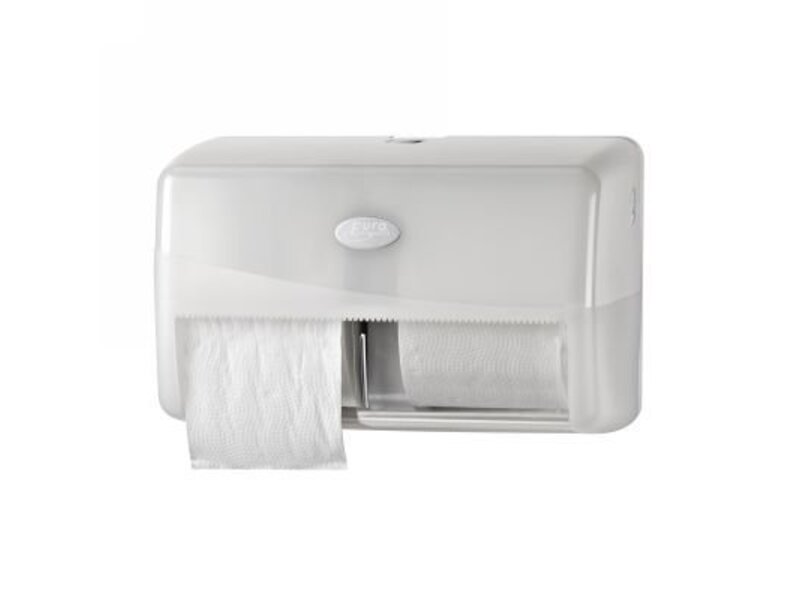 Eigen merk Dispenser Toiletrol standaard DUO, wit