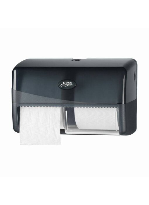 Eigen merk Dispenser Toiletrol standaard DUO, zwart