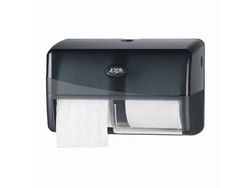 Eigen merk Dispenser Toiletrol standaard DUO, zwart