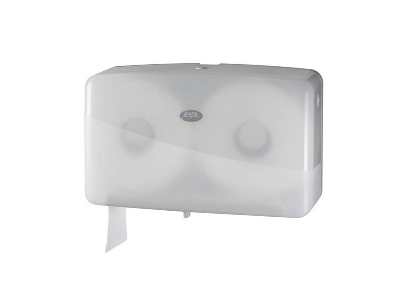 Eigen merk Dispenser Toiletpapier jumbo mini, wit