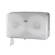 Dispenser Toiletpapier jumbo mini, wit