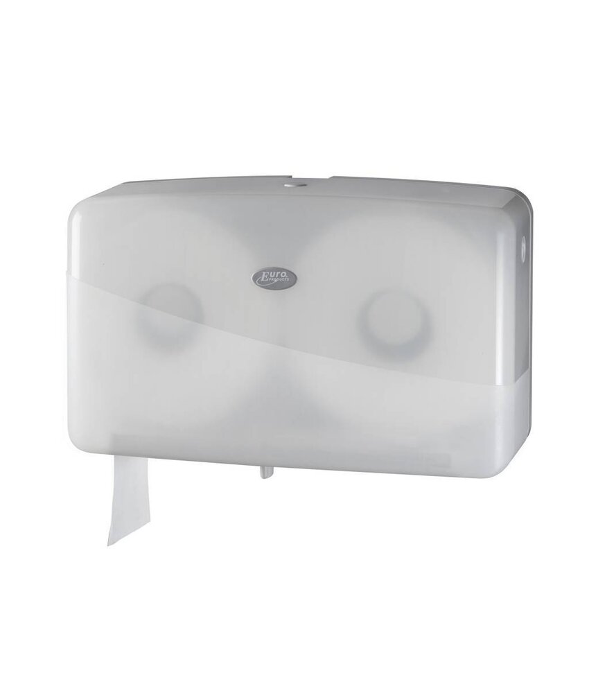 Eigen merk Dispenser Toiletpapier jumbo mini, wit