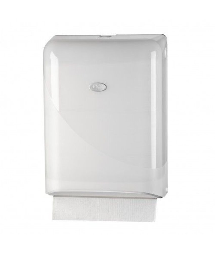 Eigen merk Dispenser Vouwhanddoekjes, wit