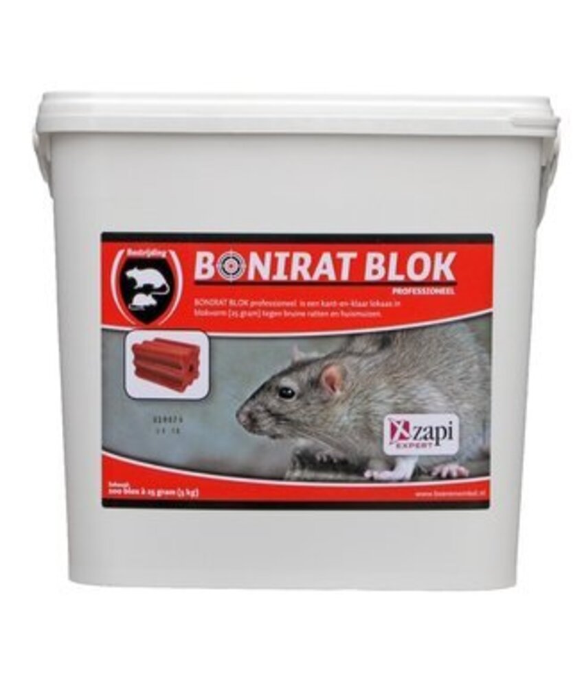 Bonirat Bonirat PROF blok 25gr. - 5KG lokaas