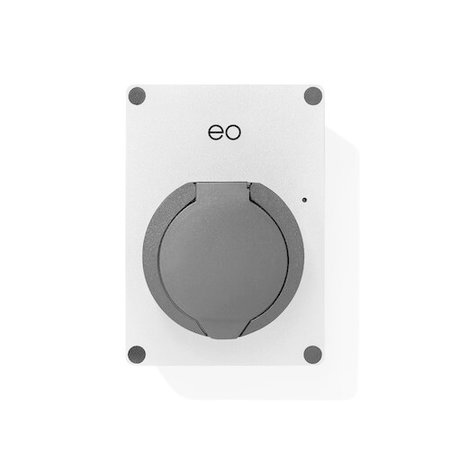 EO Mini Laadstation type 2 Outlet 32A - Zilver