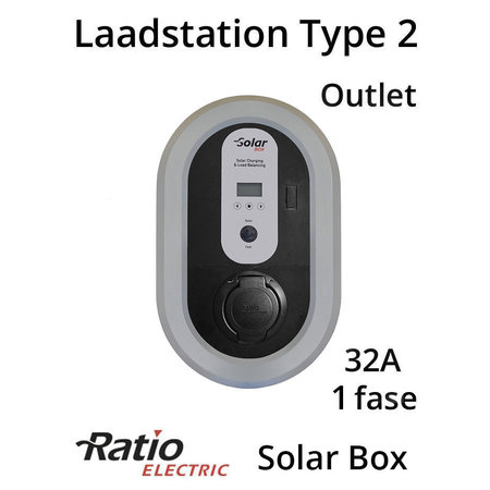Ratio Solar Box Outlet 32A 1 fase