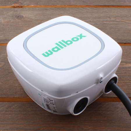 Wallbox Pulsar Plus 7,4 kW - EV Laadstation Wit type 1, 32A met vaste rechte laadkabel