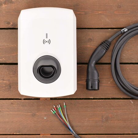 Alfen  Eve Single S-line - 3 x 32A - Loadbalancing - 10 meter kabel type 2 - E-FLux