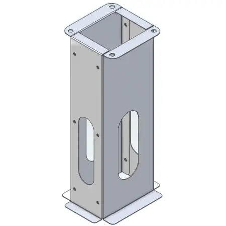 Alfen Metalen Sokkel voor modulaire Laadpaal