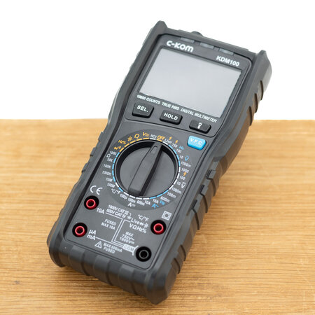 C-Kom Digitale Multimeter KDM100 10000 counts CAT III/IV 1000/600V