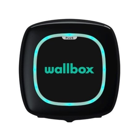 Wallbox Pulsar Plus 11 kW - EV Laadstation Zwart type 2 met 7 meter vaste rechte laadkabel