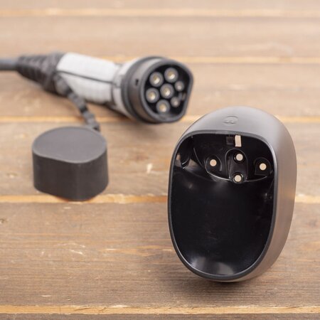 Wallbox Pulsar Pro 7,4 kW - EV Laadstation Zwart type 2 met vaste rechte laadkabel 7 meter