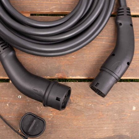 Zaptec Laadkabel 22kW Type 2 - 3 fase 32A - 7,5 meter