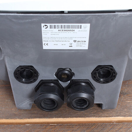 Alfen  Eve Double Pro-line - 3 x 32A (22kW) - 2 Sockets - RFID - E-Flux - 2 voedingskabels - Grijs