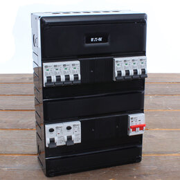 EMAT Groepenkast 8 groepen 220x330mm 1 fase Hoofdschakelaar