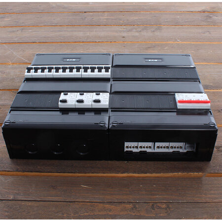 EMAT Groepenkast 12 groepen 440x330mm 3 fase Hoofdschakelaar