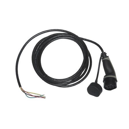Ratio Premium Laadkabel Type 2 naar open einde - 1x16A - 10 meter