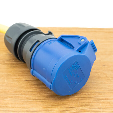 Ratio Verloopstekker 3 fase naar 1 fase 32A