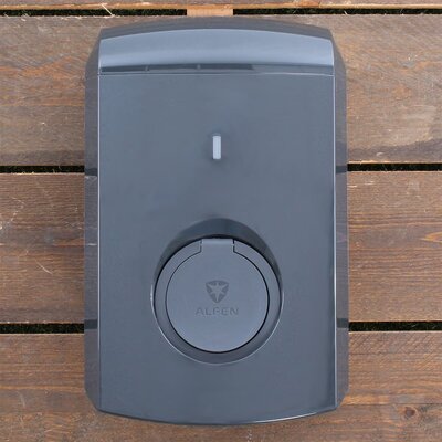 Alfen Eve Single S-line - 3 x 32A - Loadbalancing - Grijs - Socket