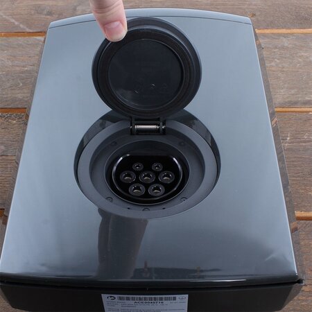 Alfen  Eve Single S-line - 3 x 32A (22kW) - Loadbalancing - Grijs - Socket