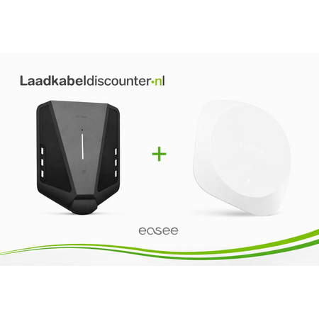 Easee Charge Max Laadstation 22kW - WiFi - MID meter + Equalizer