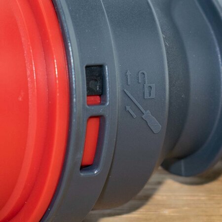 ABL CEE Stekker/ Contactstop 5-polig 16A - Mannelijk 3P+A+N 380V Rood