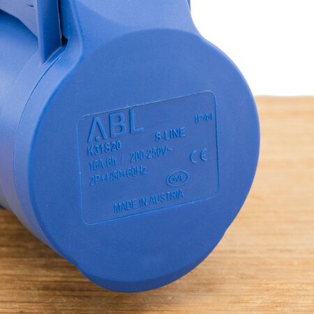 ABL CEE-koppelcontactstop 16A 3P 230V 6h IP44
