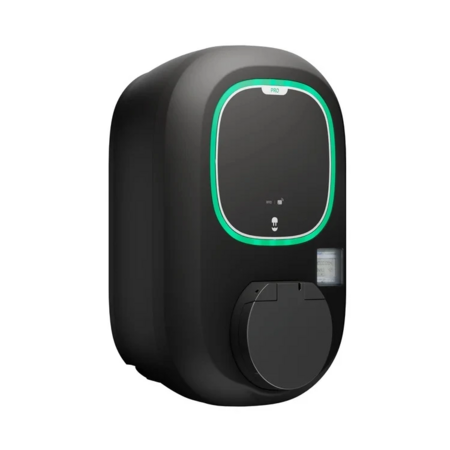 Wallbox Pulsar Pro Socket MID 22 kW - EV Laadstation Zwart