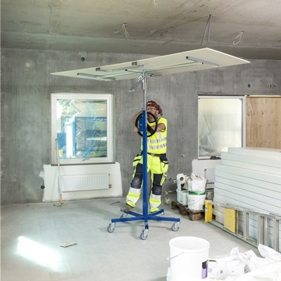 Plaatlift recht en schuin plafond-6
