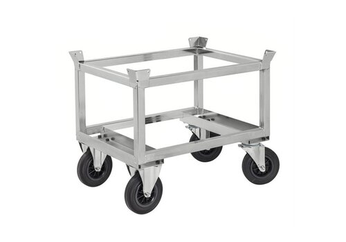 Pallettrolley 65cm 80x60cm 800kg 