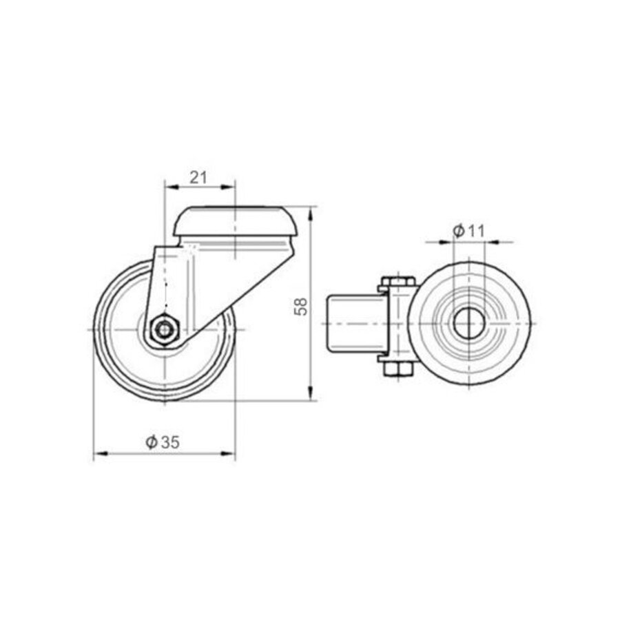 Livello zwenkwiel 35mm verzinkt 3PU boutgat-2