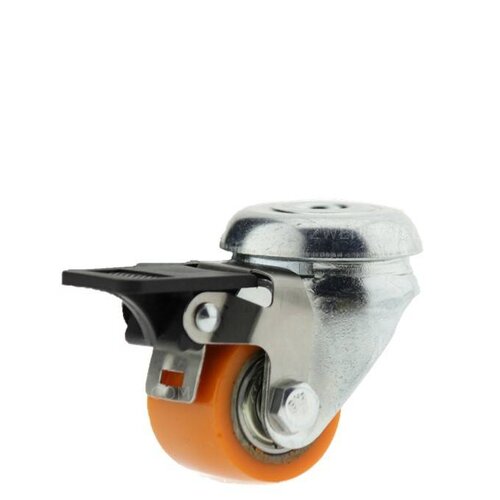 Livello zwenkwiel 35mm verzinkt 3PU boutgat met rem 