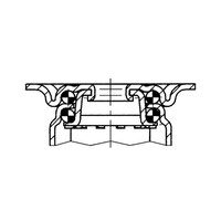 thumb-Livello zwenkwiel 35mm verzinkt 3PU plaat met rem-3