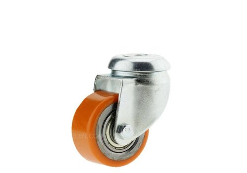 FARO zwenkwiel 50mm verzinkt 3PU boutgat 