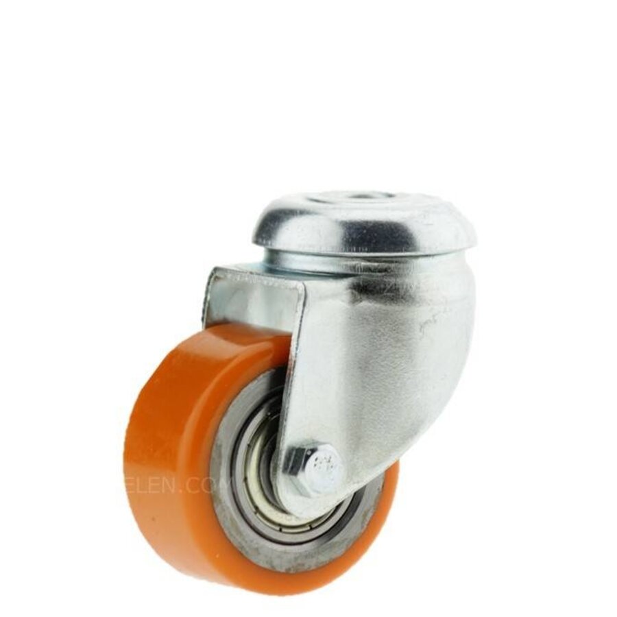 FARO zwenkwiel 50mm verzinkt 3PU boutgat-1