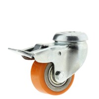 thumb-FARO zwenkwiel 50mm verzinkt 3PU boutgat met rem-1