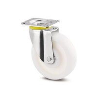 thumb-TENTE Zwenkwiel nylon 125 5SO plaat-1