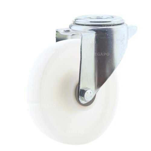 TENTE zwenkwiel nylon 3NO 160mm boutgat 