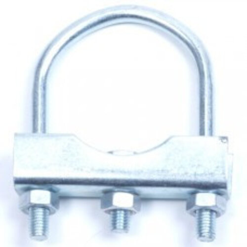 Neuswiel klemhouder 60/70 mm. voor ronde buis  Neuswiel klemhouder 60/70 mm. voor ronde buis