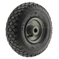 RÖLLEX luchtband 260mm metaal grijs asgat 20mm