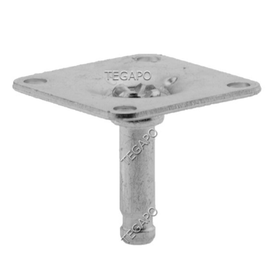 Stift 8mm plaat 42x42mm-1