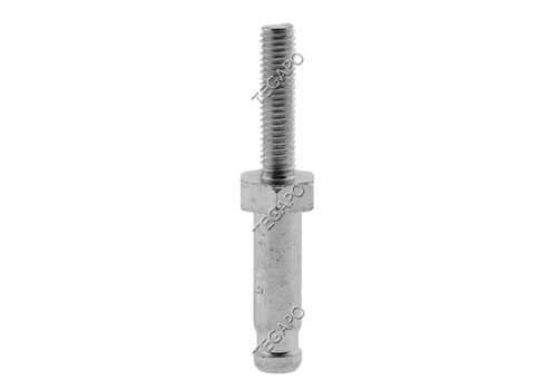 Stift 8mm schroefdraad M6x25mm 