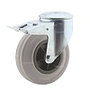TENTE rubber indoor 125 3KO boutgat met rem