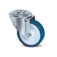 thumb-TENTE Zwenkwiel RVS 125 nylon NOC blauw boutgat-1
