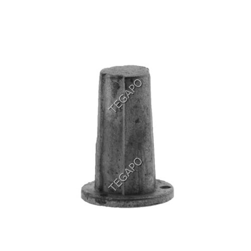 Plug rond staal 13mm 