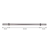 thumb-RÖLLEX metalen as 20mm lengte 50cm met steunring-2