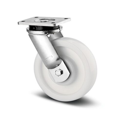 TENTE Zwenkwiel nylon Xtreme 250 6NO plaat 